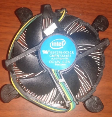 Original Intel Heatsink CPU Cooling Fan i3 i5 i7 Socket 1150 1151 1155 1156 - Image 1 of 3