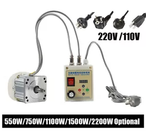 Servomotore e controller brushless 200 ~ 6500 giri/min montaggio facciale 550 W- 2,2 kW - Foto 1 di 15
