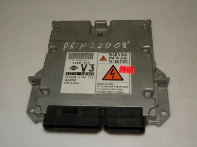 Modulo centralina motore Nissan Primera P12 2003 LHD 2.2 DCI ECU 23710AW403 - Immagine 1 di 4