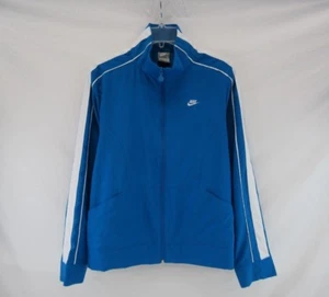 NIKE Full Zip Track Jacket Blue Youth Size L( 12-14) #B260 - Picture 1 of 7
