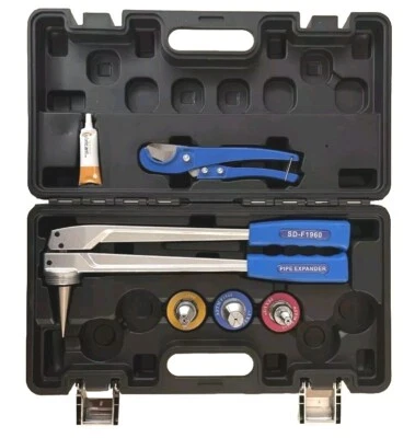 EFIELD Pex Pipe A Expansion Tool Kit ASTM F1960 with 1/2 inch 3/4 inch 1 inch E - Image 1 of 4