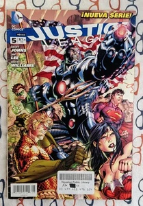 Justice League #5 Spanish Version DC Comics Mexico New 52 2012 - Picture 1 of 5
