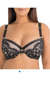 Smart & Sexy Damen kurviger doppelter Riemen halber Push-Up-BH, Stil SA902 Spitzenbling - Bild 1 von 12
