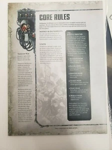 Warhammer 40k 8th Ed core rules reference rulebook Dark Imperium - Picture 1 of 1