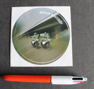 Autocollant / Sticker - BERUF et HOBBY - MOTO - Polizei - Bild 1 von 2