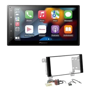 Pioneer Radio WiFi Apple CarPlay für Subaru XV ab 2012 Klavierlack schwarz - Bild 1 von 7