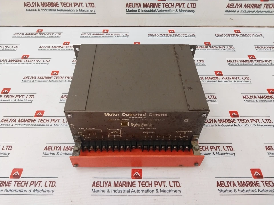 Basler Electric 9072300-115 Motor Operated Control Potentiometer MOC2 403 - Image 1 of 4