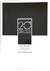 Honegger Petite Suite for Two instruments and Piano - Picture 1 of 1