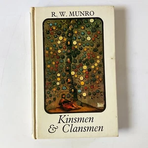 Kinsmen and Clansmen R W Munro Scottish Heritage Culture History Clan Book - Imagen 1 de 19