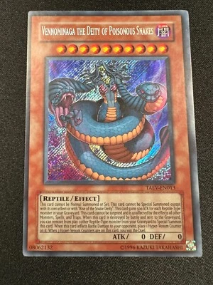 Yu-Gi-Oh! Vennominaga the Deity of Poisonous Snakes (LP) TAEV-EN013 - Image 1 of 2