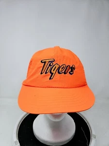 Detroit Tigers Ballpark blaze orange SnapBack Adjustable hat Embroidered cap vtg - Picture 1 of 6