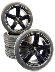 Porsche 95B.2 Macan 21" Sport Classic Alloy Wheels & Pirelli Tyres - Refurbished - Picture 1 of 13