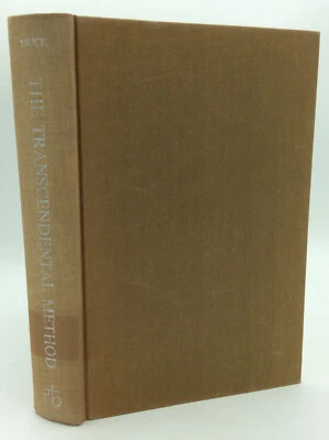 TRANSCENDENTAL METHOD - Otto Muck - 1968 1st ed - Catholic philosophy Foto 1 de 4