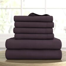 Kaycie Gray Basics 6PC Sheets Set Ultra Soft Hypoallergenic 19 Different Colors