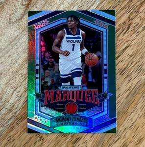 2021-22 Panini Chronicles - Marquee Green #355 Anthony Edwards