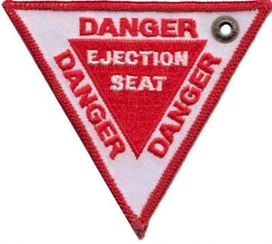 Royal Air Force Keyring - Danger Ejection Seat - Picture 1 of 4