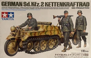 Tamiya 1/35 scale model kit German Sd.Kfz.2 Kettenkraftrad. - Picture 1 of 4