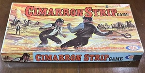 CIMARRON STRIP WESTERN BOARD GAME EXTREMELY RARE 1967 MISSING TWO CLAIM MARKERS - Picture 1 of 8