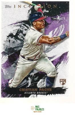 2021 Topps Inception #63 Cristian Pache - Image 1 of 2