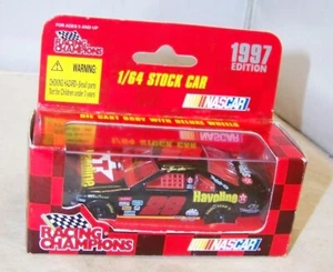 1:64 RACING CHAMPIONS 1997 #28 HAVOLINE RYR FORD THUNDERBIRD ERNIE IRVAN BOXED - Picture 1 of 6