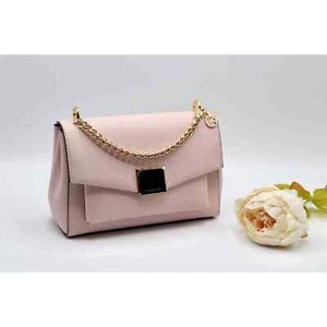 Bolso bandolera mediano de cuero MICHAEL KORS Lita rosa 35TOGXPL20 - Imagen 1 de 8