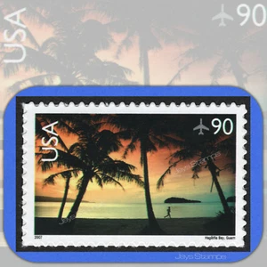 2007  HAGATNA BAY  Scenic American Landscapes  90¢ Single  AIR MAIL  #C143 - Picture 1 of 2