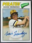 2018 Mario Mendoza Autograph Topps Archives Fan Favorite MLB Card #FFA-MM