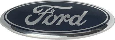 Logo 7" Emblem: Navy Blue Oval Badge for Ford Grille or Tailgate - Image 1 of 4