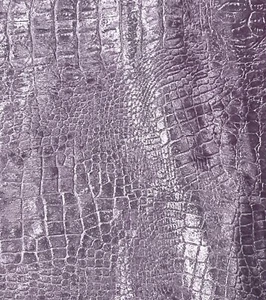 Lavender Shiny Reptile Skin Look Velvet 54” Wide Sold By The Yard - Picture 1 of 3