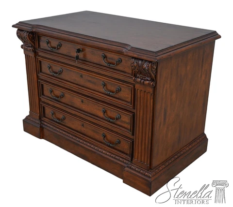 60865EC: SLIGH Continental Style 2 Drawer Office File Cabinet Cover