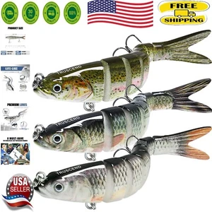 Amazing Fishing Gear Gifts: Lifelike Swimbait Lures for Family Fishing Fun! - Picture 1 of 8
