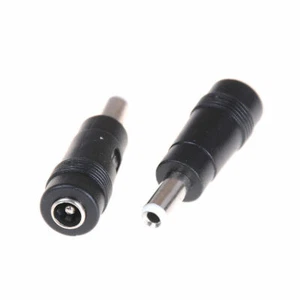 2 pcs 5.5x2.1mm Female to 5.5x2.5mm Male DC Power Plug Connector Adapter QP - Picture 1 of 5