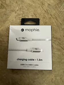 Mophie Fast Charge USB-A Cable to USB-C 3M Cable White - Picture 1 of 5