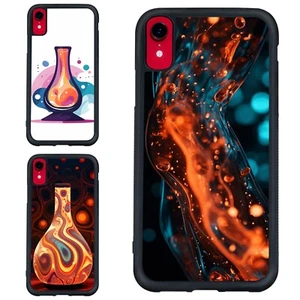lava artwork psychedelic pop For iPhone SE4 16E 12 13 14 15 16 Pro Max Anti Slip - Picture 1 of 25