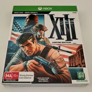XIII THIRTEEN • LIMITED EDITION STEEL BOOK • XBOX ONE / SERIES X • NEW + SEALED - Bild 1 von 2