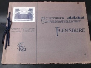 "Patent Cantilever Framed Steamer" mit Seiten-Wasserballast Tanks. ("Patent Cant - Picture 1 of 4