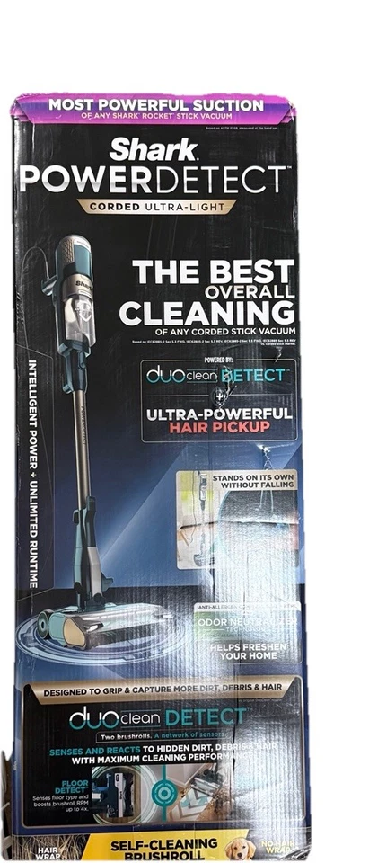 NUEVO Aspirador Shark Power Detect varilla con cable HZ4000 Duo Clean Foto 1 de 1
