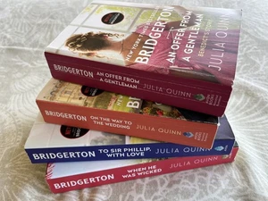 Bridgerton Sequels Books Lot Of Four - Bild 1 von 3