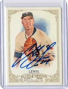 COLBY LEWIS MLB 2012 Topps Allen & Ginter Auto Autographed Signed #341 Card - Picture 1 of 2