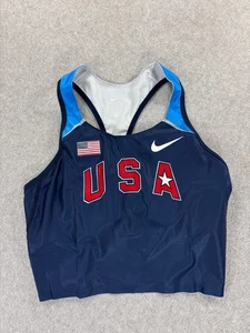 USA Track & Field Nike Pro Track Running Tank Top (Damen XL) blau - Bild 1 von 12