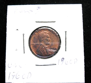 1960-D Lincoln 1C cent, BU filled 9 - Picture 1 of 2