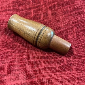 Vintage Lohman Duck Call Great Wood Sounds Great Nice Woodwork - Picture 1 of 11