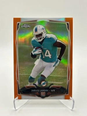 2014 Topps Chrome - Jarvis Landry #177 Orange Refractor (RC) - Image 1 of 2