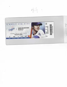 Boleto Dodgers vs Gigantes 25/06/2013 - Imagen 1 de 1