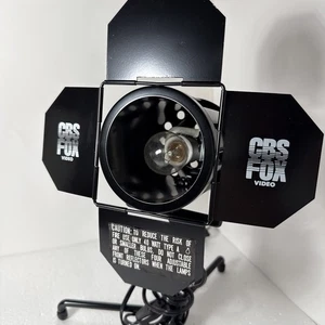 Rare Vintage Cbs Fox  Video Studio Hollywood Stage Desk Lamp Projector Light - Picture 1 of 12