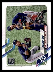 2021 Topps Employee Ed #372 Picture Time - Ronald Acuna Jr Cristian Pache Braves - Picture 1 of 2