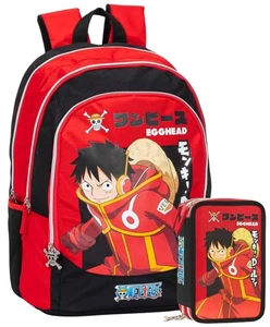 Clondo Schoolpack Zaino con Astuccio 3 Scomparti Scuola e Tempo Libero Bambini e - Foto 1 di 24