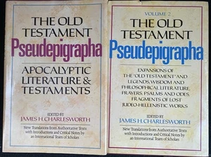 Old Testament Pseudepigrapha by James H. Charlesworth 2-Volume Set 1983 & 85 HC - Imagen 1 de 6