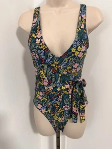 Summersalt Bindebänder Damen 6 Blumen Garten Einteiler Badeanzug - Bild 1 von 3