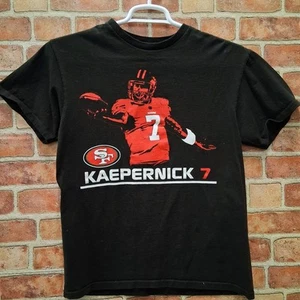 Colin Kaepernick Shirt Men's Medium Black San Francisco 49ers # 7 - Picture 1 of 5